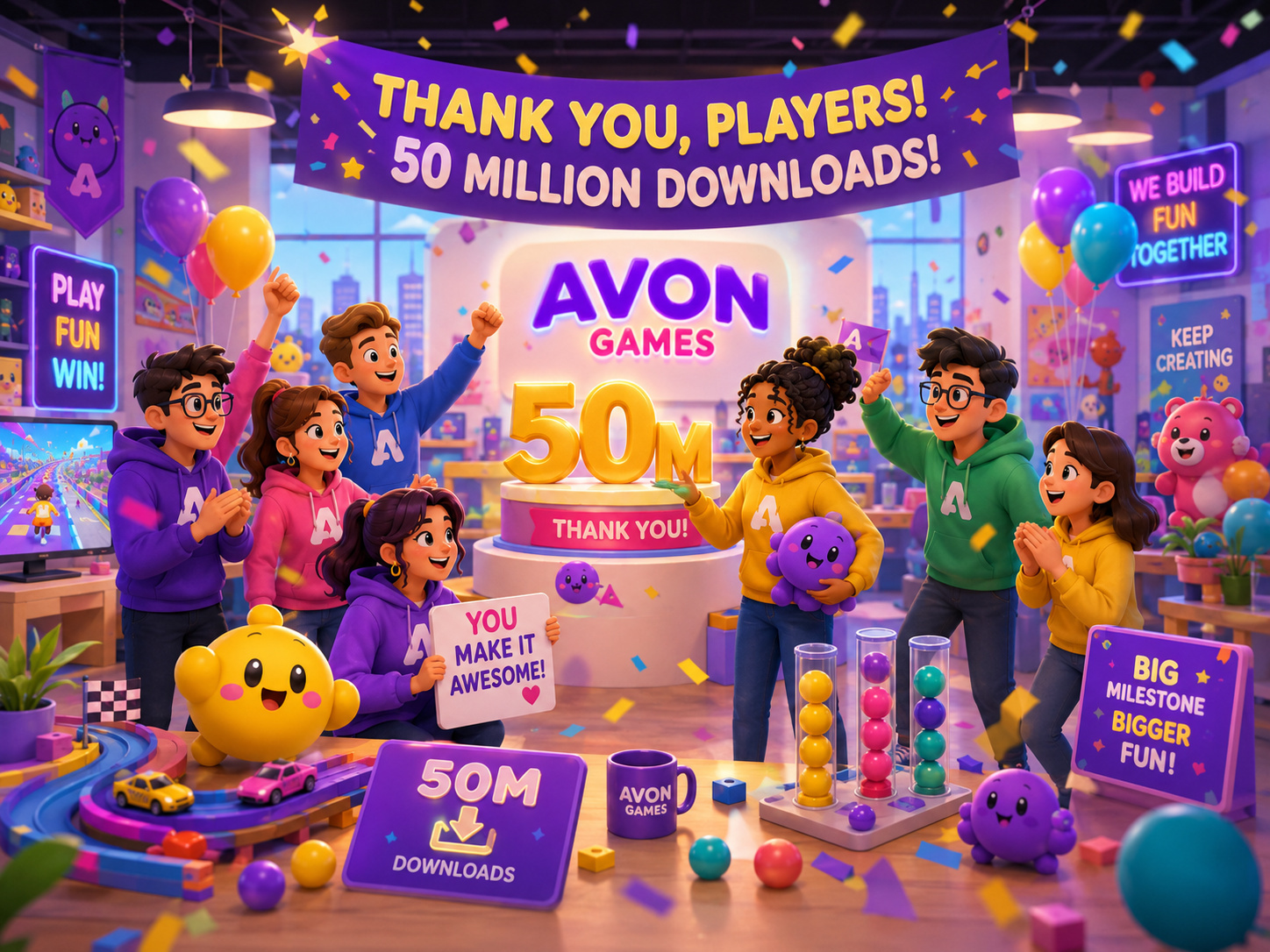 Toon Blast Team in London, December 2022